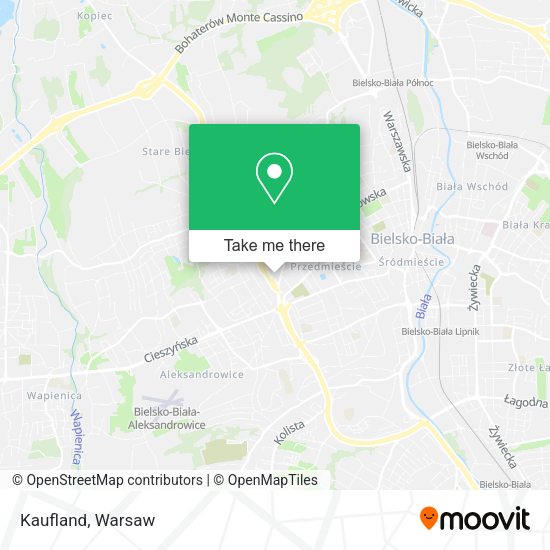 Kaufland map