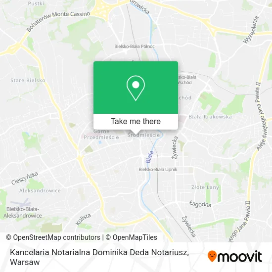 Карта Kancelaria Notarialna Dominika Deda Notariusz