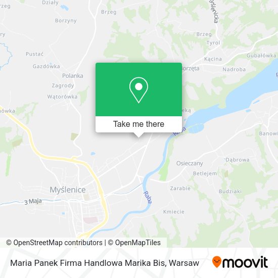 Maria Panek Firma Handlowa Marika Bis map