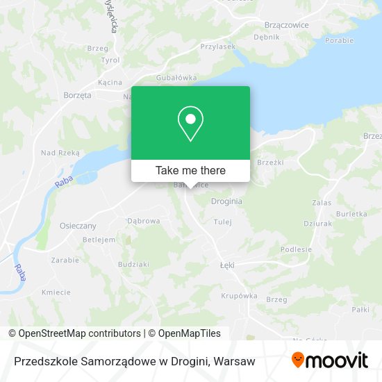 Przedszkole Samorządowe w Drogini map