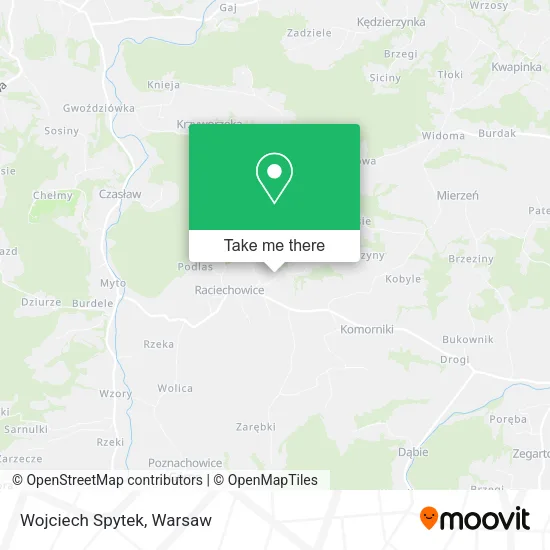 Wojciech Spytek map