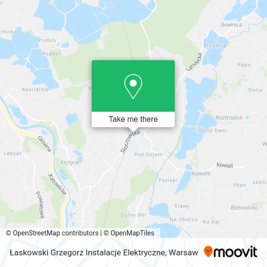 Łaskowski Grzegorz Instalacje Elektryczne map