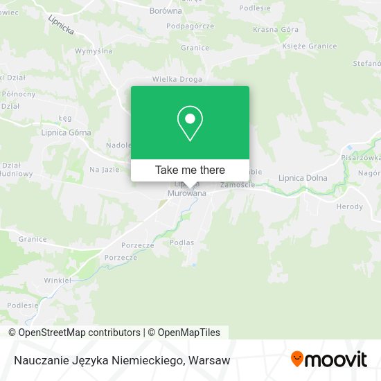 Nauczanie Języka Niemieckiego map