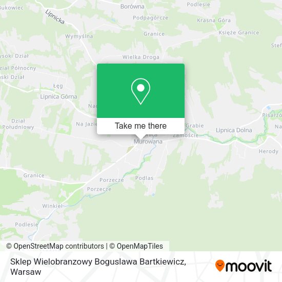 Sklep Wielobranzowy Boguslawa Bartkiewicz map