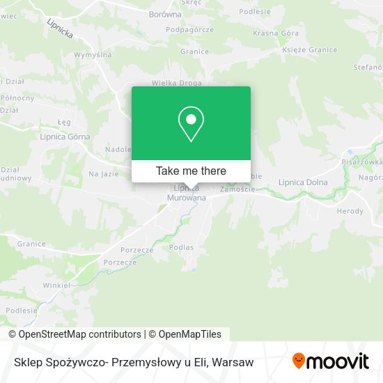 Sklep Spożywczo- Przemysłowy u Eli map