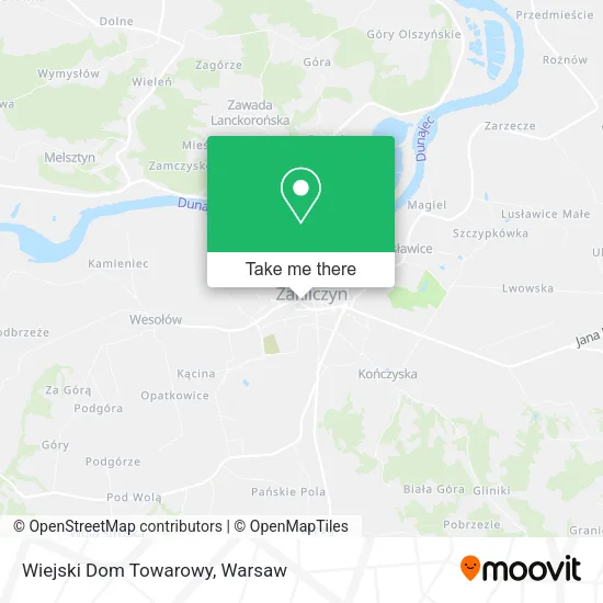Wiejski Dom Towarowy map