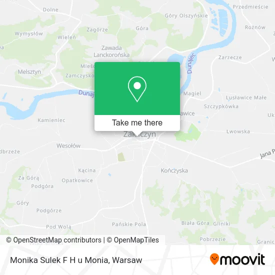 Monika Sulek F H u Monia map