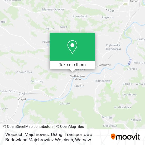 Wojciech Majchrowicz Usługi Transportowo Budowlane Majchrowicz Wojciech map