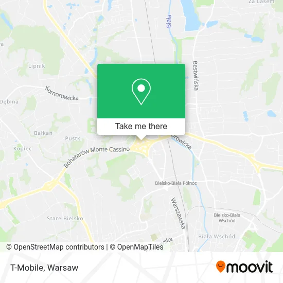 T-Mobile map