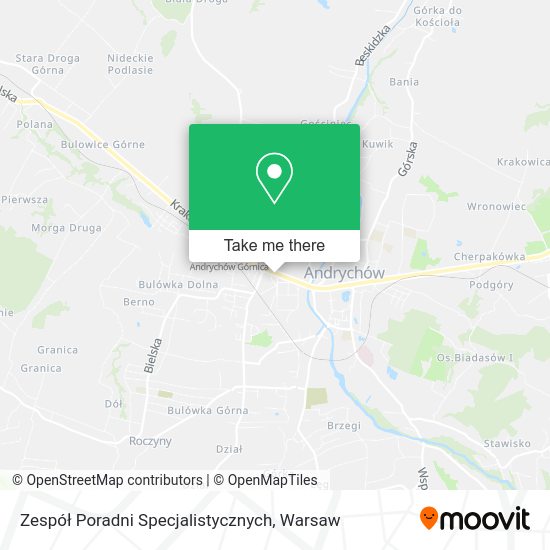 Zespół Poradni Specjalistycznych map