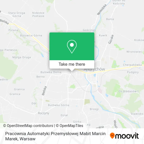 Карта Pracownia Automatyki Przemysłowej Mabit Marcin Marek