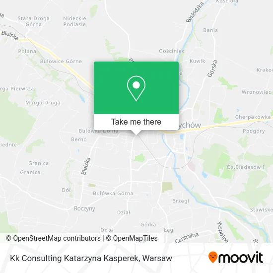 Карта Kk Consulting Katarzyna Kasperek