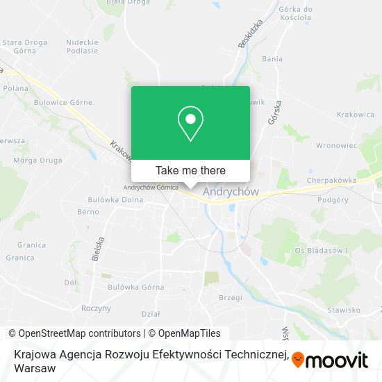 Krajowa Agencja Rozwoju Efektywności Technicznej map