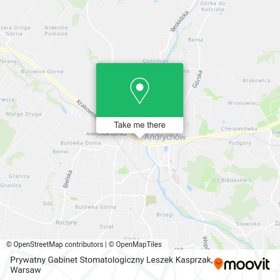 Prywatny Gabinet Stomatologiczny Leszek Kasprzak map