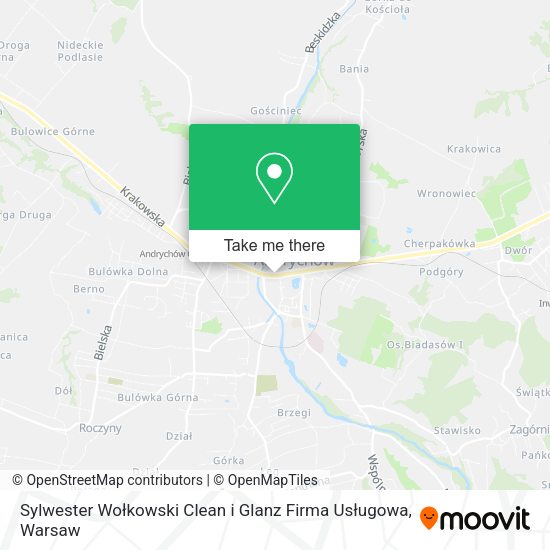 Sylwester Wołkowski Clean i Glanz Firma Usługowa map