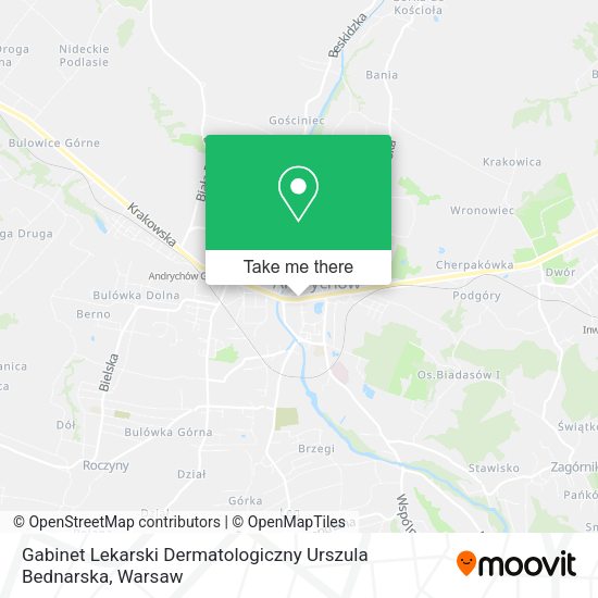 Gabinet Lekarski Dermatologiczny Urszula Bednarska map