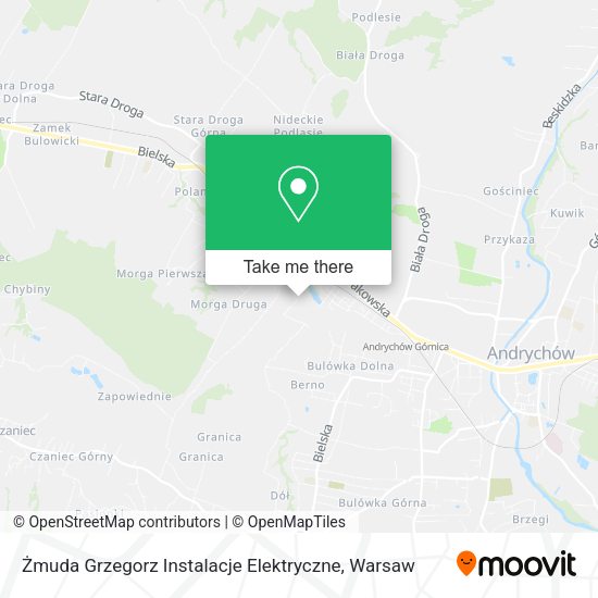 Żmuda Grzegorz Instalacje Elektryczne map