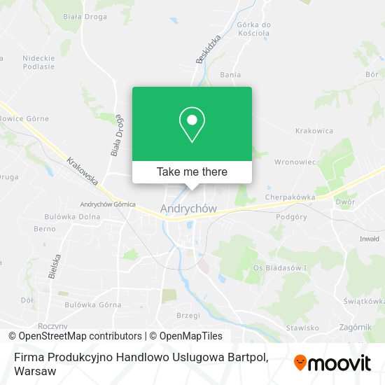 Firma Produkcyjno Handlowo Uslugowa Bartpol map