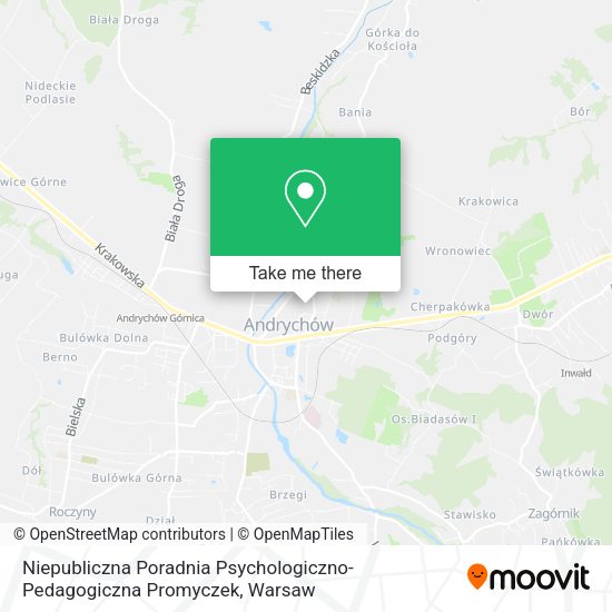 Niepubliczna Poradnia Psychologiczno-Pedagogiczna Promyczek map