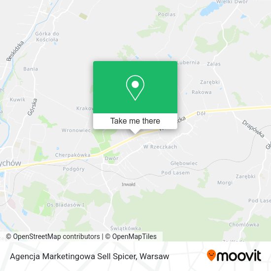 Agencja Marketingowa Sell Spicer map