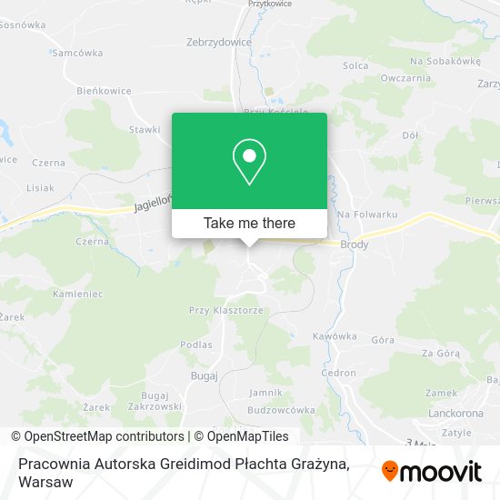 Pracownia Autorska Greidimod Płachta Grażyna map