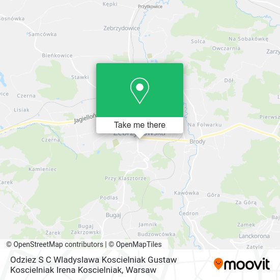 Odziez S C Wladyslawa Koscielniak Gustaw Koscielniak Irena Koscielniak map