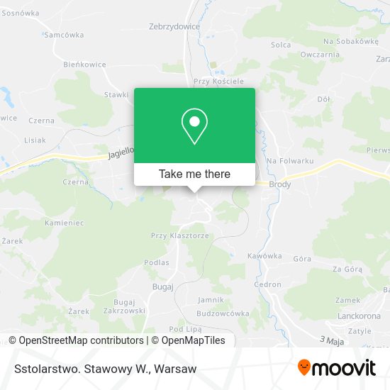 Sstolarstwo. Stawowy W. map