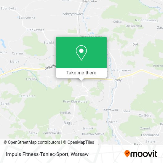 Impuls Fitness-Taniec-Sport map