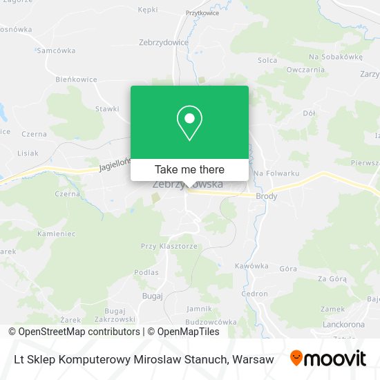 Lt Sklep Komputerowy Miroslaw Stanuch map