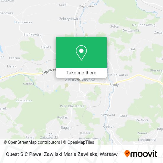 Quest S C Pawel Zawilski Maria Zawilska map