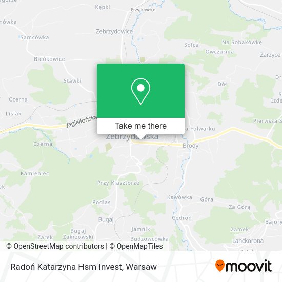 Radoń Katarzyna Hsm Invest map