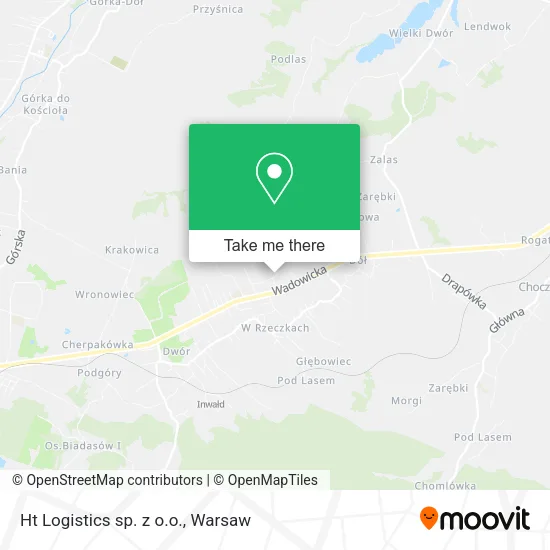 Карта Ht Logistics sp. z o.o.