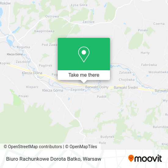 Biuro Rachunkowe Dorota Batko map