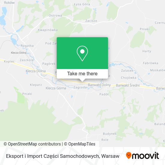 Eksport i Import Części Samochodowych map