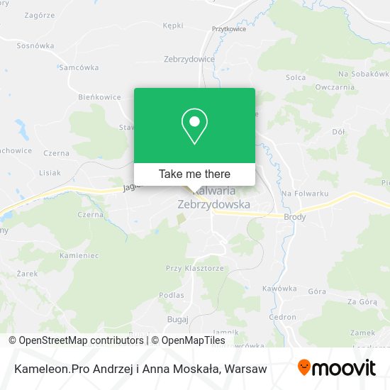 Kameleon.Pro Andrzej i Anna Moskała map