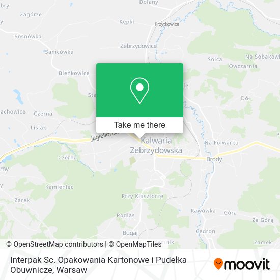 Interpak Sc. Opakowania Kartonowe i Pudełka Obuwnicze map