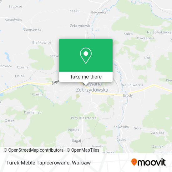 Turek Meble Tapicerowane map