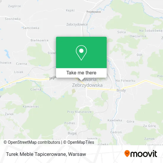 Карта Turek Meble Tapicerowane