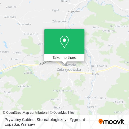 Prywatny Gabinet Stomatologiczny - Zygmunt Łopatka map