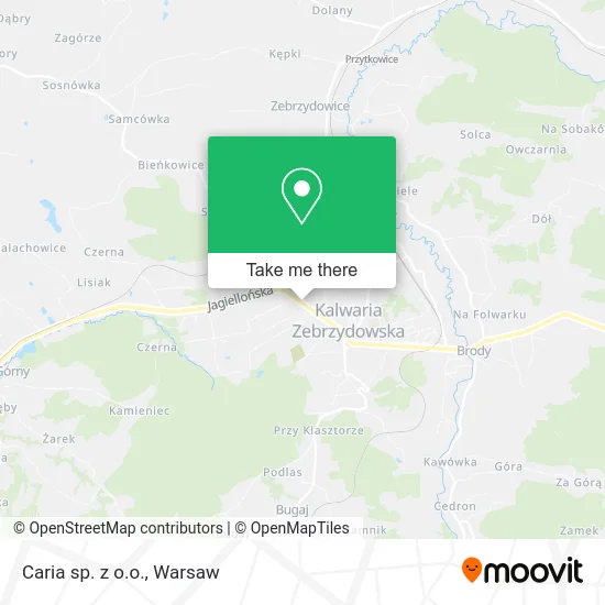 Карта Caria sp. z o.o.