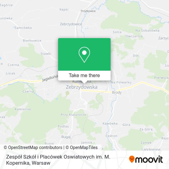 Zespół Szkół i Placówek Oswiatowych im. M. Kopernika map