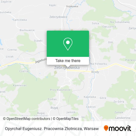 Opyrchał Eugeniusz. Pracownia Złotnicza map