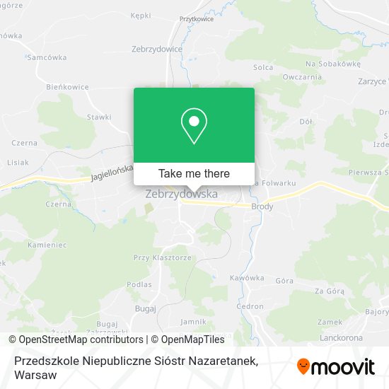 Przedszkole Niepubliczne Sióstr Nazaretanek map