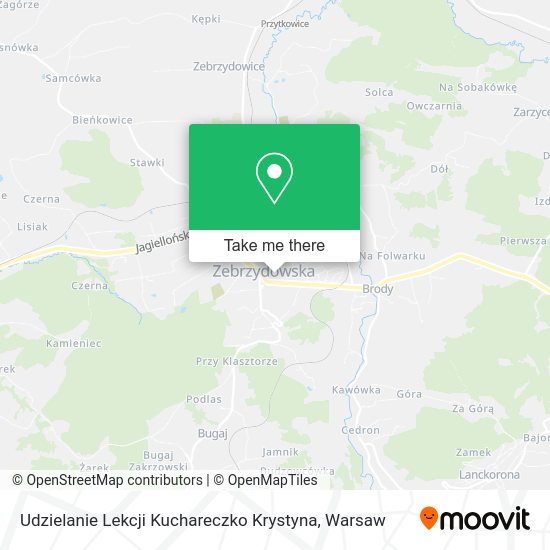 Udzielanie Lekcji Kuchareczko Krystyna map