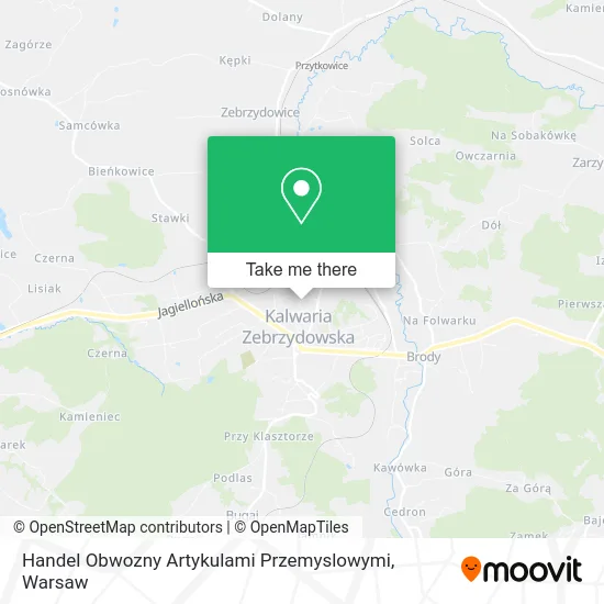 Карта Handel Obwozny Artykulami Przemyslowymi