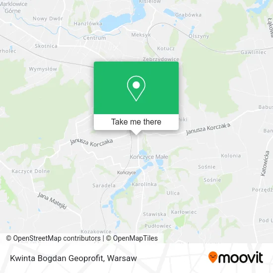 Карта Kwinta Bogdan Geoprofit