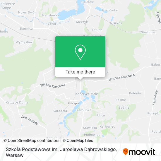 Szkoła Podstawowa im. Jarosława Dąbrowskiego map