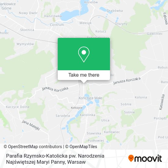 Parafia Rzymsko-Katolicka pw. Narodzenia Najświętszej Maryi Panny map