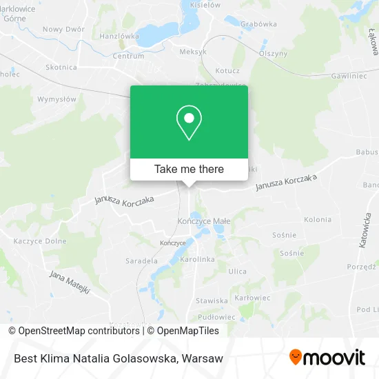 Карта Best Klima Natalia Golasowska