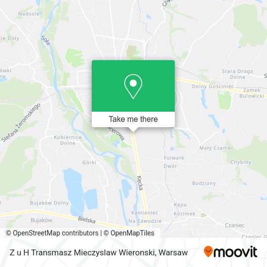 Z u H Transmasz Mieczyslaw Wieronski map